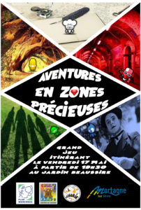 Aventure en zones précieuses : grand jeu itinérant @ Jardin Beaussire