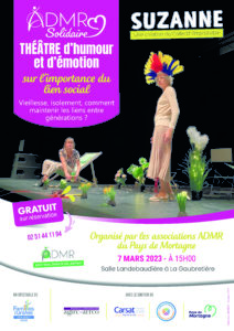 Théâtre : "Suzanne" @ Salle de Landebaudière à la Gaubretière