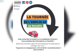 La tournée de l'emploi @ entrée du marché | Mortagne-sur-Sèvre | Pays de la Loire | France