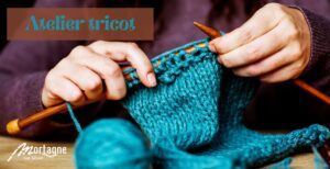 Atelier tricot @ bibliothèque | Mortagne-sur-Sèvre | Pays de la Loire | France