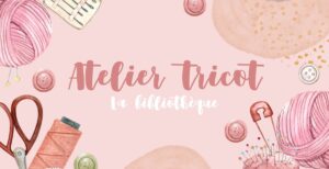 Atelier tricot @ bibliothèque | Mortagne-sur-Sèvre | Pays de la Loire | France