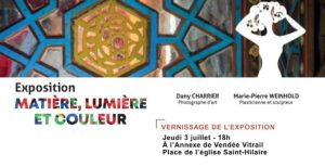 Vernissage de l'exposition estivale @ Vendée Vitrail, Saint-Hilaire | Mortagne-sur-Sèvre | Pays de la Loire | France