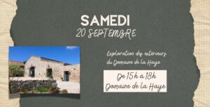 Exploration des extérieurs du Domaine de la Haye @ Domaine de la Haye