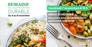 Conférence santé - "Mieux se nourrir" @ Secours Catholique, Fleuriais