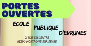 Portes ouvertes - École d'Évrunes @ École publique d'Évrunes | Mortagne-sur-Sèvre | Pays de la Loire | France