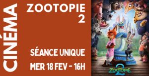 Cinéma - "Zootopie 2" @ Piment | Mortagne-sur-Sèvre | Pays de la Loire | France