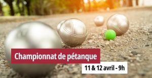 Pétanque - Championnat de Vendée triplettes féminines @ Boulodrome du Chaintreau