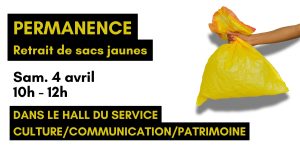 Permanence sacs jaunes @ 6 rue de la mairie | Mortagne-sur-Sèvre | Pays de la Loire | France