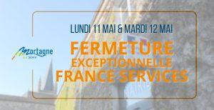 Fermeture France Services @ Mairie de Mortagne-sur-Sèvre
