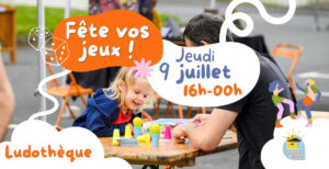 Fête vos jeux : après-midi et soirée jeux @ Ludothèque la Boîte à Jeux
