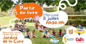 Partir en Livre @ Jardins de la Cure