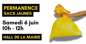 Permanence sacs jaunes @ Hall de la mairie | Mortagne-sur-Sèvre | Pays de la Loire | France