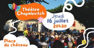"Le théâtre ambulant Chopalovitch" par le TRPL @ Place du Château