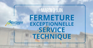 Fermeture du service technique @ Mairie de Mortagne-sur-Sèvre