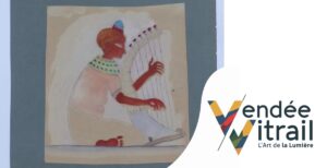 Visite commentée et présentation d'une sélection d'œuvres de Louis Mazetier @ Vendée Vitrail, Saint-Hilaire