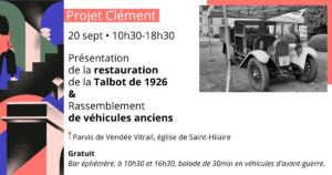 Rassemblement de véhicules anciens @ Vendée Vitrail, Saint-Hilaire | Mortagne-sur-Sèvre | Pays de la Loire | France