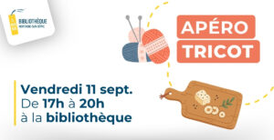 Apéro tricot @ Bibliothèque le Marque-page | Mortagne-sur-Sèvre | Pays de la Loire | France